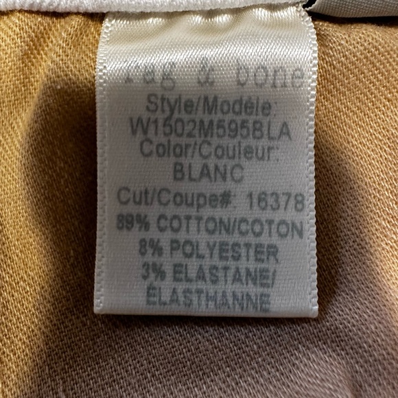 Rag & Bone Super White Low Rise Skinny Jeans - Size 26 EUC - Picture 7 of 10